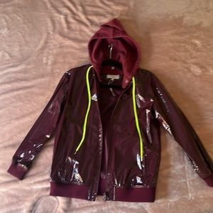 Tibi zip-up windbreaker jacket XXS